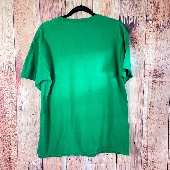 Frosty The Snowman Green Short Sleeve Tee, Large - Picture 3 of 3